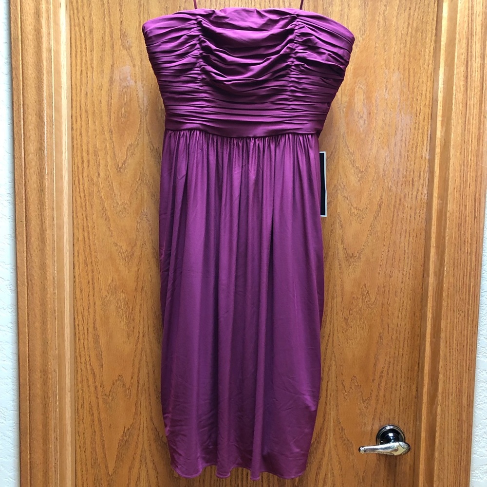 J. Crew Haylee Dress in Crushed Berry